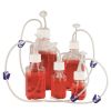 MEDIA BOTTLE ASSEMBLY SYSTEMS, PETG, SINGLE-USE, TRANSFER, FEED, ADVANTAFLEX® (TPE) TUBING, SINGLE-USE BOTTLE ASSEMBLY, CG BIOSCIENCES