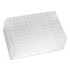 MICROPLATE, 96 WELL, 2 & 2.2ML, DEEP SQUARE, 44MM HEIGHT, PYRAMID BOTTOM, POLYPROPYLENE, PORVAIR
