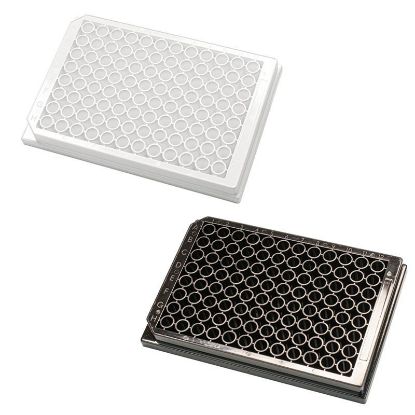 MICROPLATE, 96-WELL, 350µL, ASSAY, WHITE OR BLACK, PORVAIR