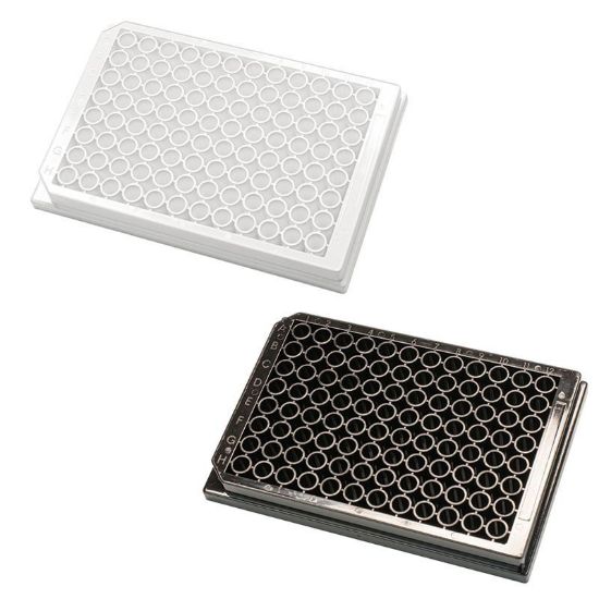 MICROPLATE, 96-WELL, 350µL, ASSAY, WHITE OR BLACK, PORVAIR