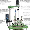 50L PROCESS REACTORS, CYLINDRICAL, UNJACKETED, ELECTRIC OR AIR MOTOR