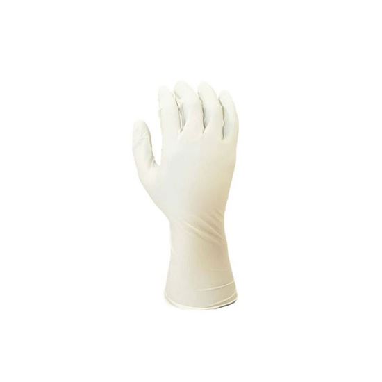 GLOVE, NITRILE, WHITE, POWDER-FREE, TEXTURED FINGERTIP, DOUBLE CHLORINATION, H2O WASHED, LONG CUFF, MICROTEK, VALUTEK