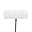 FLAT MOP, WHITE POLYESTER MICROFIBER FILAMENT, NANOTEK, VALUTEK