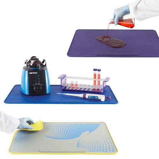 SILICONE LAB MATS, REVERSIBLE
