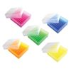 MICROTUBE STORAGE BOX, ASSORTED COLORS, 81-WELL