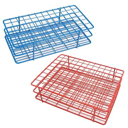 WIRE TUBE RACKS, HDPE COATED, 16MM, 72-PLACE OR 108-PLACE