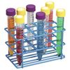WIRE TUBE RACKS, HDPE COATED, 20MM, 15-PLACE