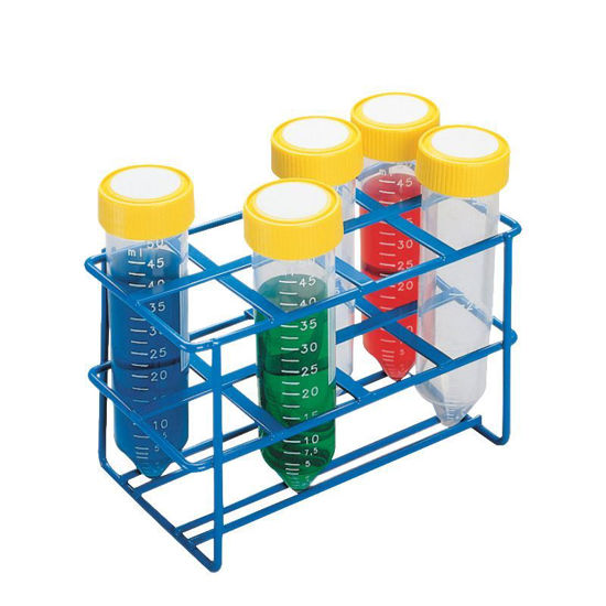 WIRE TUBE RACKS, HDPE COATED, 20MM, 8-PLACE