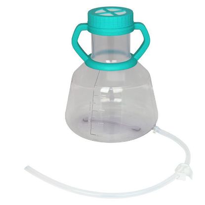 5L MEDIA TRANSFER VESSEL WITH A BARBED FITTING AND WELDABLE TUBING, PLUGGED END, STERILE, CG BIOSCIENCES