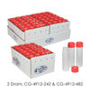 REACTION VIALS, PRESSURE RELIEF, BOROSILICATE GLASS, SHELF PACKS