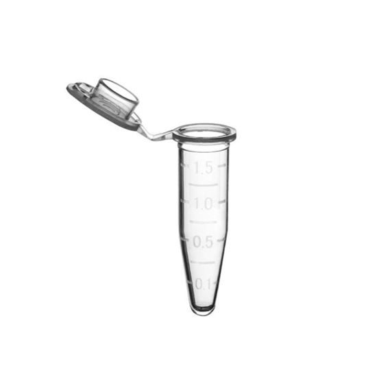 TUBES, MICRO CENTRIFUGE, 1.5ML, NATURAL/CLEAR, STERILE