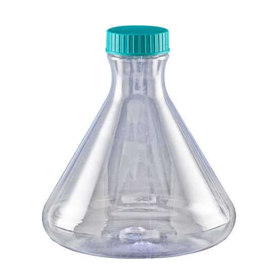 CGN-2095-3000; 3L ERLENMEYER FLASK, PC, CONICAL, FLAT BOTTOM, SEAL CAPS, STERILE, NEST, CG BIOSCIENCES