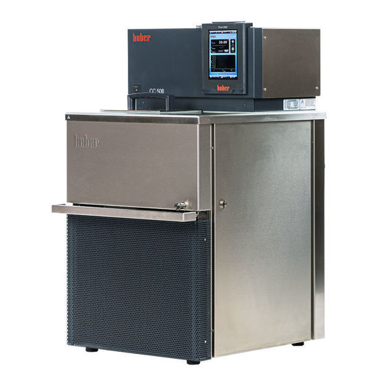 CIRCULATOR, CC-508, AIR COOLED, -55 TO 200°C TEMP RANGE, 3KW HEATING POWER, 1.0KW COOLING POWER @ -20°C,  5L BATH VOLUME, M16 PUMP FITTING, 208V 2~ 60HZ, HUBER