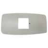 Visor Cover with Door, Aluminum, Supplied with Command Strips, for Stackable Incubators