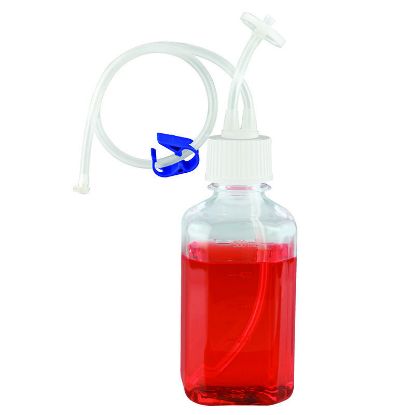 MEDIA BOTTLE ASSEMBLY SYSTEMS, PETG, SINGLE-USE, TRANSFER, FEED, C-FLEX® TUBING, SINGLE-USE BOTTLE ASSEMBLY, CG BIOSCIENCES