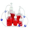 MEDIA BOTTLE ASSEMBLY SYSTEMS, PETG, SINGLE-USE, TRANSFER, FEED, C-FLEX® TUBING, SINGLE-USE BOTTLE ASSEMBLY, CG BIOSCIENCES