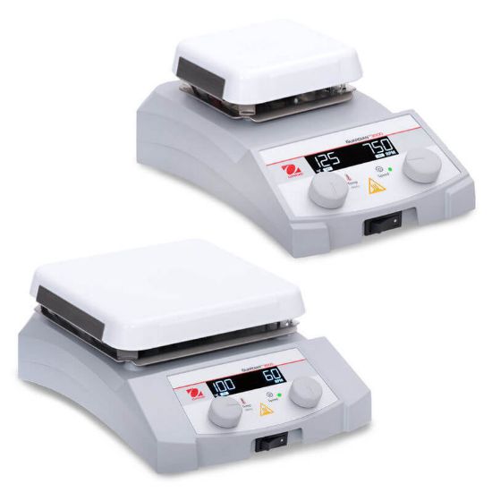 HOT PLATE STIRRERS, DIGITAL, SQUARE CERAMIC TOP, 15L CAPACITY, OHAUS GUARDIAN 3000