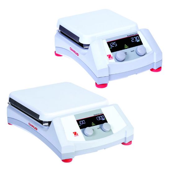 HOTPLATE STIRRERS, DIGITAL, SQUARE CERAMIC TOP, OHAUS GUARDIAN 5000