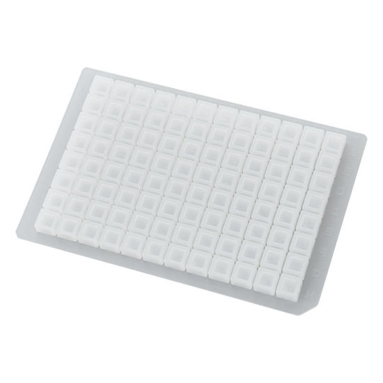 SILICONE SEALING MATS, SQUARE WELL, STERILE, NEST