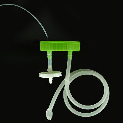 INVERTED LIQUID TRANSFER CAP, THICK TRANSFER TUBE, NEST