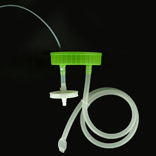 INVERTED LIQUID TRANSFER CAP, THICK TRANSFER TUBE, NEST