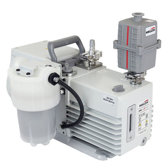 VACUUM PUMP WITH INTEGRAL FILTRATION SYSTEM, CRVPRO8 CHEM ROTARY VANE, WELCH
