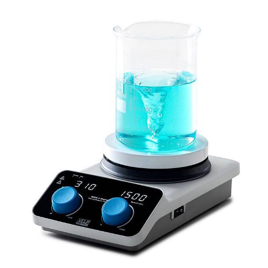 AREX 5 STIRRING HOT PLATE, DIGITAL, 135MM ROUND CERALTOP PLATE, 115V, 60 HZ, VELP