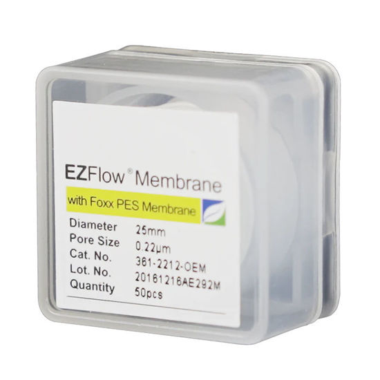 CGF-3612-03 EZFLOW® PES MEMBRANE FILTERS, 0.22µM, 25MM DIAMETER FILTER DISCS