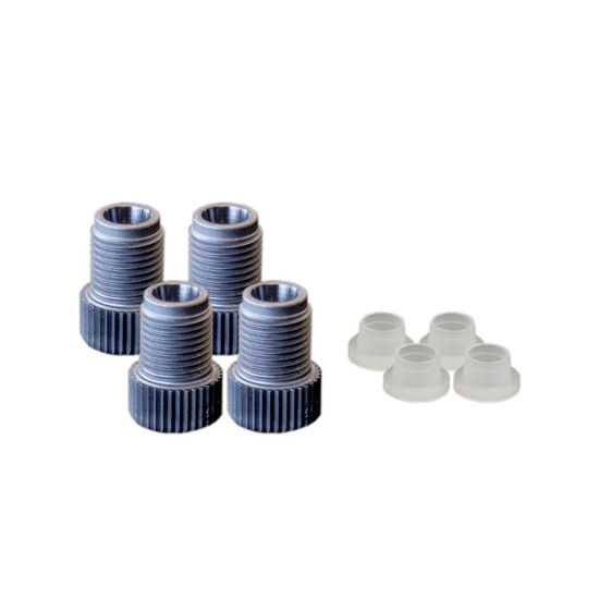 CGF-3311-11 EZWASTE® REPLACEMENT TUBE FITTINGS, 1/4'' OD FITTING PACK, GRAY PEEK