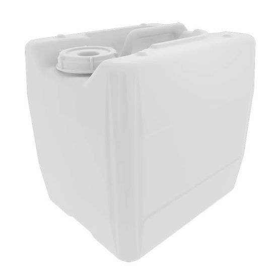 CGF-3922-07 13.5L EZLABPURE™ UN/DOT CONTAINER, HDPE, WITH S70 CLOSED CAP