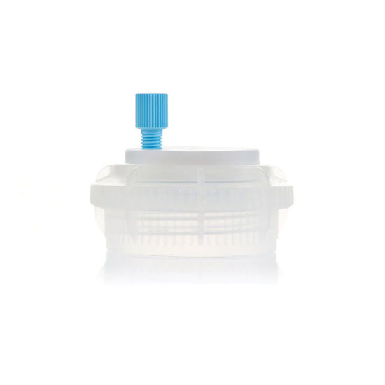 CGF-4500-01 CHROMCAP™ 100 HPLC CAP ASSEMBLY, GL45, CLASS VI PTFE ADAPTER WITH VENT HOLE, 1 PORT FOR OD TUBING 3.2MM (1/8") OR 1.6 MM (1/16")