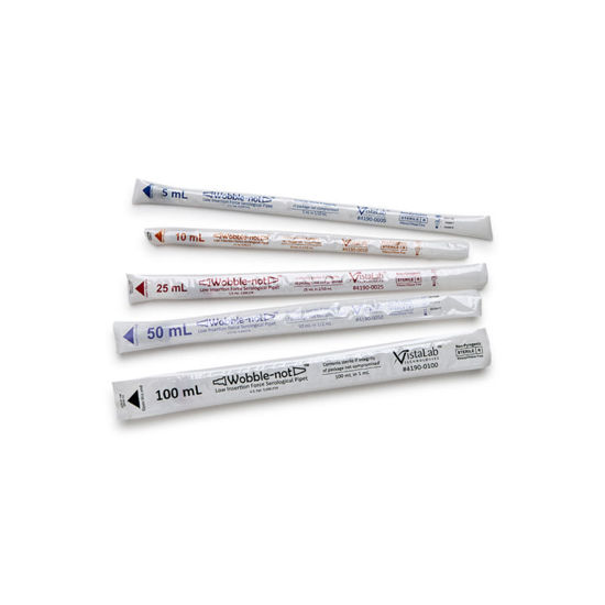 WOBBLE-NOT™ SEROLOGICAL PIPET, INDIVIDUALLY WRAPPED, STERILE, CELLTREAT