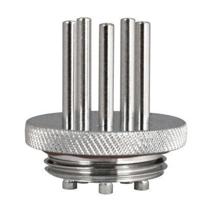 5-PORT ADAPTER, G 3/4 THREAD, STRAIGHT 1/8” PORTS, STAINLESS STEEL, FOR BIOREACTORS