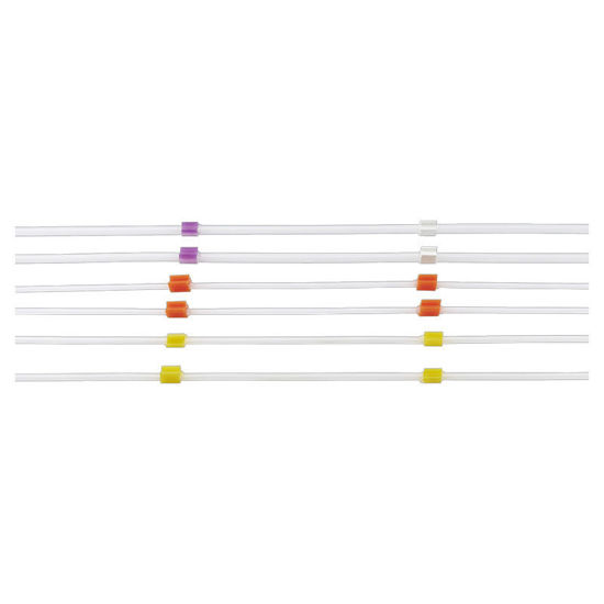 TWO-STOP TUBING, FOR CASSETTE SMALL, SILICONE