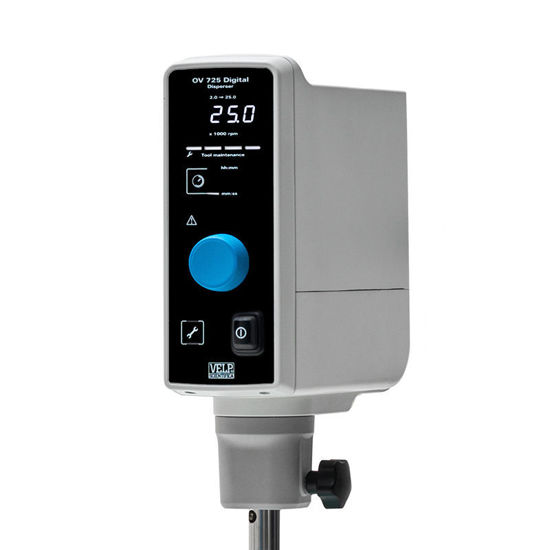 DIGITAL DISPERSER WITH TIMER, 0.2ML TO 2.5L, VELP OV 725