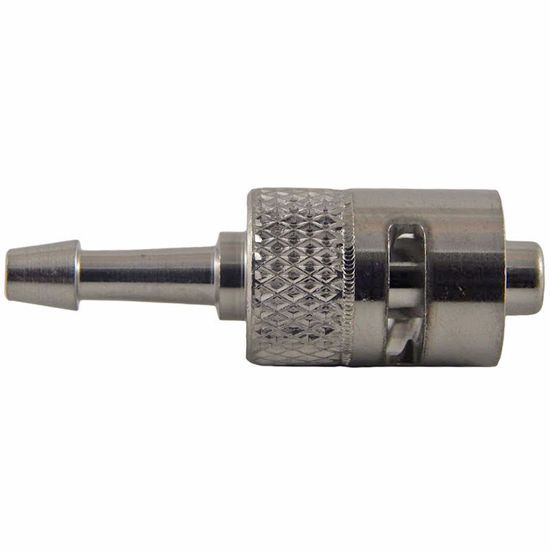 CLS-9010-M625 MALE LUER LOCK TO 1/16 - 3/32" HOSE BARB, 316 STAINLESS STEEL