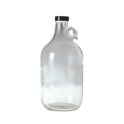 BOTTLES, JUGS, LARGE CAPACITY, CLEAR