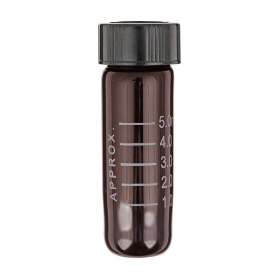 CG-4913-A-005 5ML AMBER GRADUATED HIGH RECOVERY VIAL