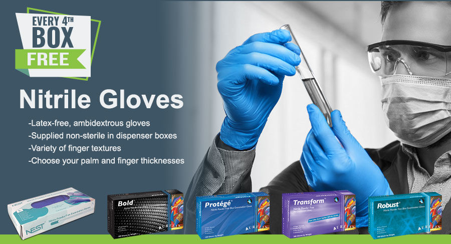 Every 4th Box Free | Nitrile Gloves