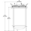 15L CELL CULTURE BIOREACTOR SYSTEMS, UNJACKETED