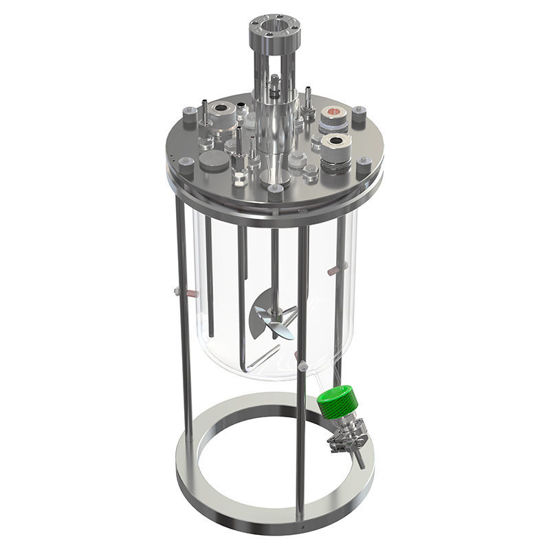 PERFUSION CELL CULTURE BIOREACTOR VESSELS AND STANDS