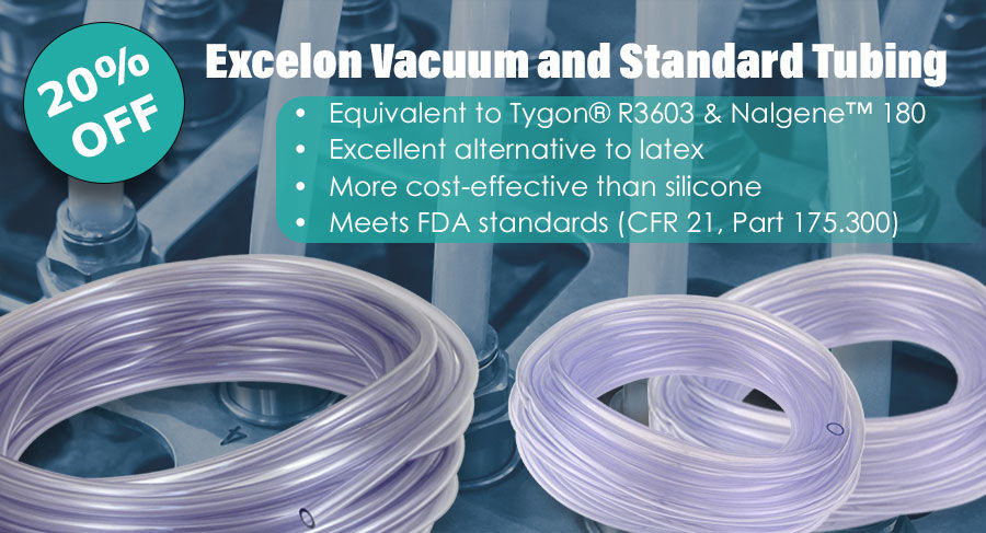 20% OFF Excelon Tubing
