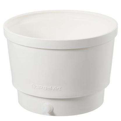 BUCHNER FUNNELS, TABLE TOP, POLYETHYLENE, PERFORATED, 10.25 INCH FUNNEL ID, FIXED OR REMOVABLE PLATES