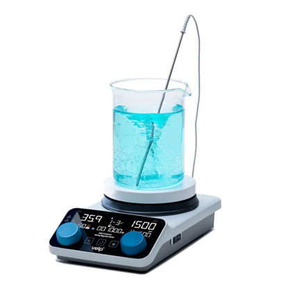 AREX 5 ADVANCE MAGNETIC HOT PLATE STIRRER, DIGITAL, 135MM DIAMETER ROUND TOP