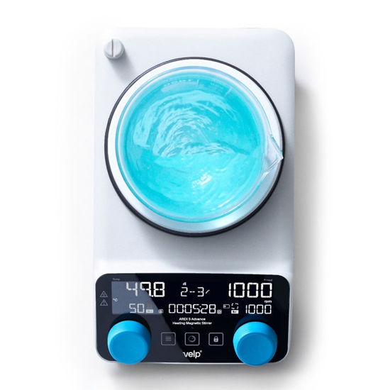 AREX 5 ADVANCE MAGNETIC HOT PLATE STIRRER, DIGITAL, 135MM DIAMETER ROUND TOP