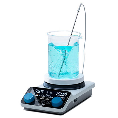 AREX 5 ADVANCE MAGNETIC HOT PLATE STIRRER, DIGITAL, 135MM DIAMETER ROUND TOP