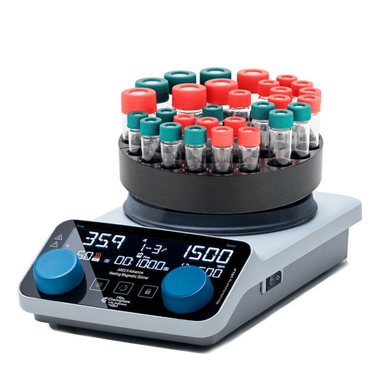 AREX 5 ADVANCE MAGNETIC HOT PLATE STIRRER, DIGITAL, 135MM DIAMETER ROUND TOP