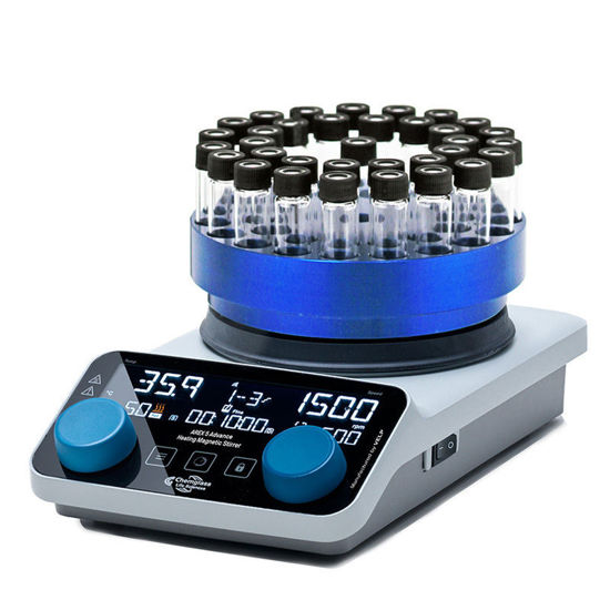 AREX 5 ADVANCE MAGNETIC HOT PLATE STIRRER, DIGITAL, 135MM DIAMETER ROUND TOP