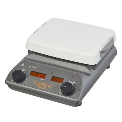 HOT PLATE STIRRERS, DIGITAL, 5in X 7in SQUARE, PC-420D, CORNING