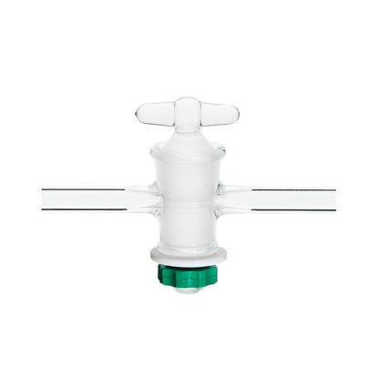 STOPCOCKS, STRAIGHT BORE, PRESSURE, GLASS PLUGS